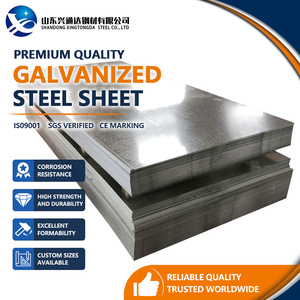 Lámina de Acero Galvanizado DX51D DX52D Zero Spangle Z80 G/sqm 1.5mm 1250mm ASTM A653 para Generación de Energía - Product Image 1