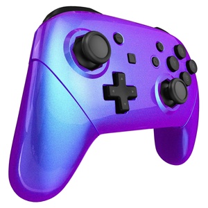 Coque de remplacement avant et arrière avec poignées octogonales pour manette Nintendo Switch Pro avec fonction Aim Assist - Product Image 5