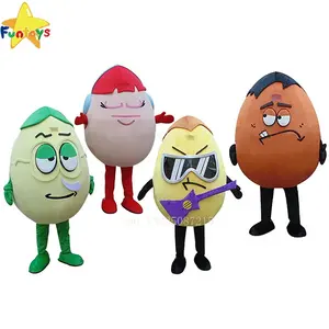 Funtoys CE al aire libre huevos de Pascua traje de la mascota vestido de fiesta de carnaval, traje de actividad para adultos