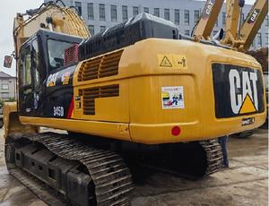 Excavadora hidráulica de alta eficiencia de trabajo45Ton, excavadora de segunda mano Cat345D, excavadora Caterpillar Catcher345D usada - Product Image 6