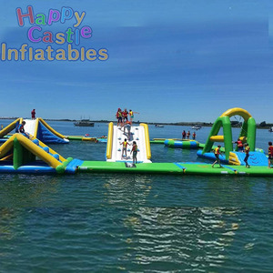 Parc aquatique gonflable commercial de haute qualité tube de parc aquatique flottant gonflable de récif d'eau de mer - Product Image 2