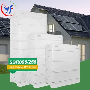 热卖Sungrow Lifepo4 SBR256太阳能逆变器棱柱形电池5.76千瓦电池太阳能储能系统