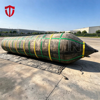 Airbags de flottabilité gonflables pour le sauvetage maritime certifiés ISO 14409, haute capacité (10-40 tonnes/m), airbag pneumatique en caoutchouc pour rouleaux marins