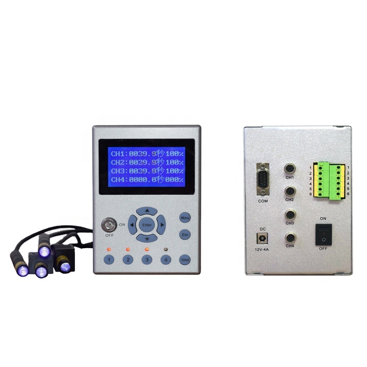 Lampara de foco LED UV para el curado exacto de adhesivos UV para la production de componentes electronics