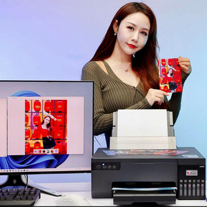 Stampante DTF a 6 Colori A4 per Trasferimento a Caldo e Sublimazione, Compatibile con <span class=keywords><strong>Epson</strong></span> L8058, per Magliette, Tazze, Carte d'Identità, Stampa WiFi di Foto e Loghi - Product Image 5