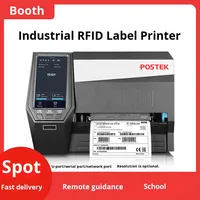Printer Label Barcode Thermal Transfer RFID Kelas Industri Postek GX Series GX2r/GX3r/GX6r Konstruksi Full Metal Tersedia