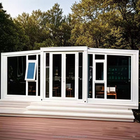 Maison conteneur portable à assemblage rapide et design personnalisé, 20 pieds, extensible, préfabriquée, maisons mobiles, maison pliable, maison modulaire, mini-maison