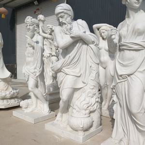 Famosa Estatua de Mármol de Tamaño Real del Emperador Romano Julio César Augusto - Product Image 4