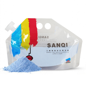 Décolorant capillaire professionnel bleu avec technologie Plex, poudre décolorante jusqu'à 9 niveaux de décoloration pour mèches et balayage - Product Image 1