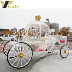 Voiture de transport électrique de luxe en forme de citrouille pour événements extérieurs et cérémonies de mariage - Product Image 5