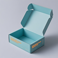 Neu Eingetroffene Einfache Faltbare Kleidungs- und Schuhverpackungsbox mit Individuellem Logo, Wellpappe-Geschenkbox für Bekleidung und Versand