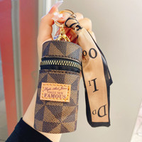 Sac Mini en Cuir PU Écologique de Haute Qualité, Porte-Monnaie, Porte-Clés, Pendentif Mignon, Porte-Rouges à Lèvres, Porte-Monnaie Numérique Portable - Grande Vente