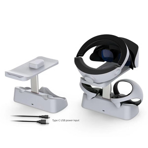 Base de Carga para Consola <span class=keywords><strong>PS5</strong></span> y Auriculares <span class=keywords><strong>VR2</strong></span> con Luces de Visualización y Soporte de Almacenamiento para <span class=keywords><strong>Gafas</strong></span> - Product Image 2