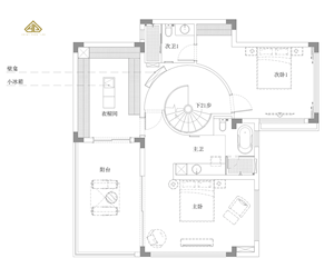 Conception personnalisée de décoration à guichet unique pour toute la maison, solution unique pour appartement multifonctionnel d'hôtel cinq étoiles haut de gamme - Product Image 4