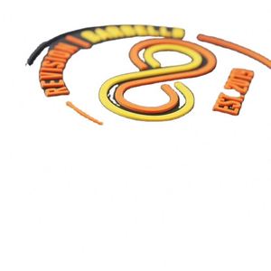 Custom Logo Embossed Rubber Badges Silicone Soft 2D Patch for Clothing Pvc Patches - Product Image 1