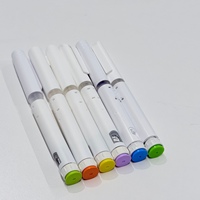 Stylo cartouche de beauté réutilisable en plastique, fourni par l'usine, pour les soins de beauté à domicile