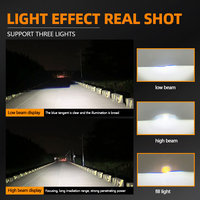 Lampu Proyektor Laser Bi LED ALL in ONE MDS M6PRO 3 Inch 55w untuk Mobil