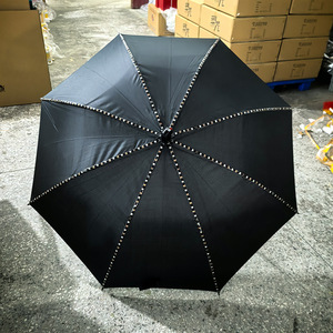 Sombrilla artesanal con luz LED, plegable, para exteriores, accesorio de escenario para bodas, fiestas y fotografía. - Product Image 5