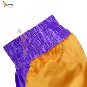 Imprimer nouveau Style Logo personnalisé Super élastique séchage rapide Short de boxe tissu boxe blanc Shorts de combat - Product Image 5