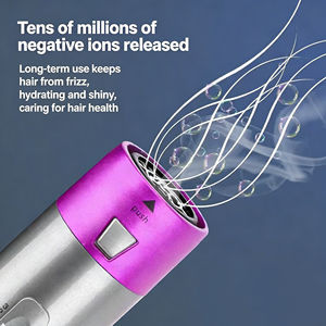 แปรงลมร้อน 5 in 1 และไดร์เป่าผมความเร็วสูง พร้อมที่ม้วนผมอัตโนมัติ เครื่องจัดแต่งทรงผมด้วยลมร้อน ม้วนผมได้อย่างรวดเร็ว แห้งไว และจัดแต่งทรงผมได้อย่างเรียบเนียน - Product Image 4