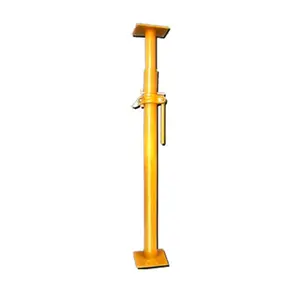 Powder coated scaffold jacks construction adjustable shoring prop for concrete wall formwork