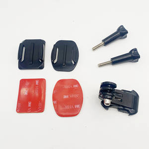 Kit de Accesorios para GoPro 10 con Soporte Universal para Casco de 7 Piezas para Cámaras de Acción DJI, Materiales de Silicona y Plástico para PC - Product Image 5