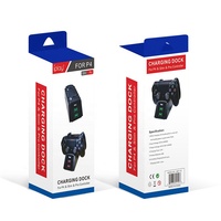 Contrôleur de chargement PS4 avec indicateurs LED Station d'accueil de chargeur pour jeux vidéo Ps4 manette de jeu