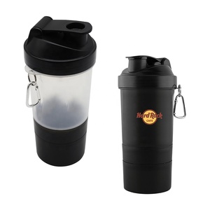 Hot Style <span class=keywords><strong>400</strong></span> <span class=keywords><strong>ml</strong></span> Shake Bottle Protein Bottle <span class=keywords><strong>Shaker</strong></span> con compartimento para polvo intergreed - Product Image 1