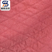 Tissu jacquard texturé 3D en maille 270 g/m² polyester élasthanne extensible pour manteaux et vestes