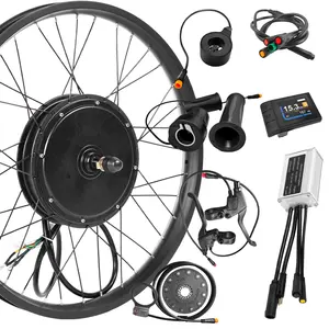 Kit motore per bicicletta elettrica con ruota posteriore diretta in fabbrica 1000W conversione Ebike 20-29 pollici 24V 36V 48V bici 3000W mozzo senza spazzole