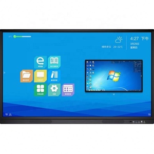 Pizarra Interactiva Táctil Todo en Uno, <span class=keywords><strong>Pantalla</strong></span> Plana Inteligente 4K de 110 <span class=keywords><strong>Pulgadas</strong></span> para Conferencias y Educación en el Aula - Product Image 6