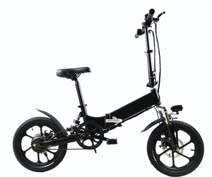 Bicicleta Eléctrica Plegable XFY de Aleación de Aluminio con Llantas Gruesas, Ligera y Portátil de 16 Pulgadas para Adultos - Product Image 3