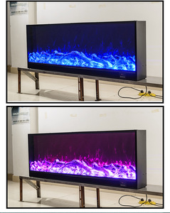 1500mm LED Built-In Installation Decoration Fireplace for Hotels and HomeLiving Room Fireplace Heater <b>Tv</b> <b>Stand</b> - Product Image 3
