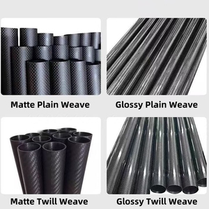 Tube carré en fibre de carbone de longueur personnalisée à faible <span class=keywords><strong>coefficient</strong></span> de dilatation <span class=keywords><strong>thermique</strong></span> pour les applications à haute température-pour la pêche aérospatiale - Product Image 2