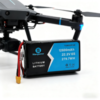 Paquete de Baterías de Estado Sólido Sinxpower 6S3P INR21700 2S 4S 6S 22.2V 12600mah P42A 10C 800 Ciclos para Drones FPV de 5, 7, 10 y 13 Pulgadas