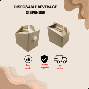 Xách tay 3L nước dùng một lần uống nước giải khát Dispenser với túi cách nhiệt & hộp carton | thân thiện với môi | Hot & đồ uống lạnh - Product Image 3