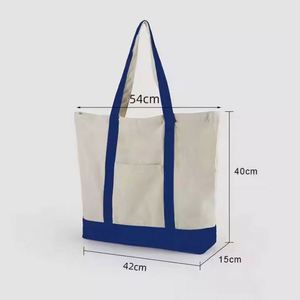 The Reusable Travel Custom Print ECO Friendly Sublimation Cotton Canvas Women's Tote Bag with Custom Printed logo for Women - Product Image 2