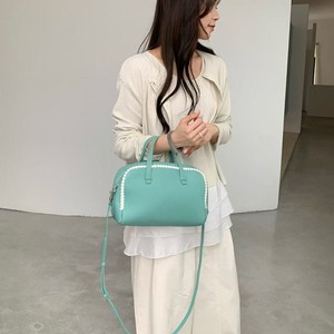 Nouveaux sacs à main pour femmes en cuir de vachette pleine fleur, sacs Boston, sacs décontractés à la mode, sacs pour femmes en cuir véritable tissé à la main - Product Image 2