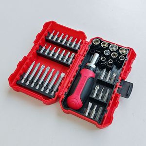 Lixin 40 Piece Ratchet Screwdriver Set Metric Bits Home Repair Tool Kit - Product Image 1