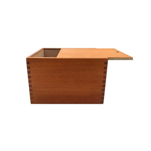 Caja de Madera Sólida para Cigarros, 10.5cm de Altura, Rectangular, a Prueba de Humedad, Superficie Pulida, Embalaje General - Product Image 3