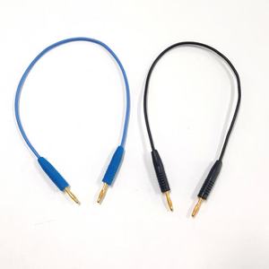 สายต่อพ่วงปลั๊กไฟ DC แบบสายซิลิโคนขนาด 0.5 ตร.มม. พร้อมหัวต่อแบบกล้วยขนาด 2 มม. - Product Image 1