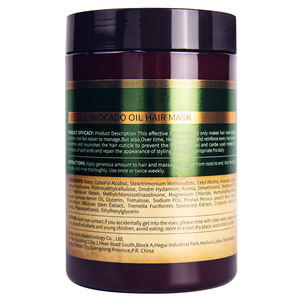 Masque capillaire naturel à l'avocat, marque privée, hydratation intense, réparation pour cheveux secs et abîmés - Product Image 6