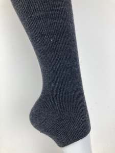 צמר מרינו מוצק מעל הברך גבוהה גרבי חותלות בנות נשים של ארוך חורף רגל מחממי - Product Image 5