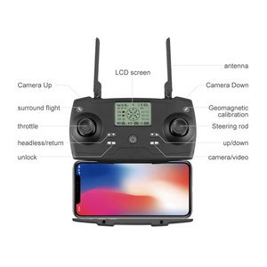 APEX 8811 Pro plegable X50 Zoom gran juguetes de Radio Control de aeronaves Wifi Dron gesto foto profesional Drones 4K - Product Image 2