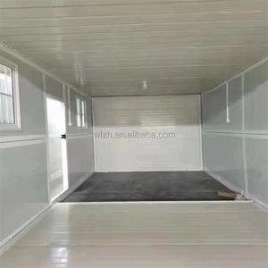 Casa Modular Prefabricada de Acero Ligero con Panel Sándwich, Diseño Europeo de Bajo Costo, Plegable, para Oficina, Hotel, en Venta - Product Image 3