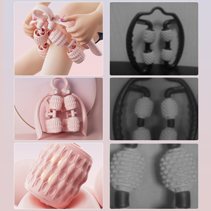 Rodillo de Masaje Multifuncional para <span class=keywords><strong>Piernas</strong></span> y Cuerpo, para <span class=keywords><strong>Celulitis</strong></span>, Dolor Muscular <span class=keywords><strong>en</strong></span> <span class=keywords><strong>Piernas</strong></span>, Máquina de Masaje de Pies - Product Image 2