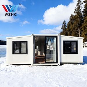 Complete geprefabriceerde 20ft 40ft container uitbreidbaar huis 2 3 4 slaapkamers prefab te koop opvouwbaar huis Casa Portable - Product Image 1