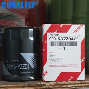 Hot Sell Oil Filter 90915-YZZD4 Diesel Engine Auto Car Filters 90915YZZD4 For Toyota Filter