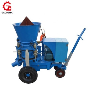 3m 3/Jam Catable Tahan Aus Kering Tahan Api Mesin Shotcrete dengan CE ISO - Product Image 3