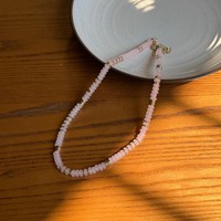 Nouveau collier tendance fait main pour femmes, perles en pierre naturelle colorées, acier inoxydable, chaîne DIY